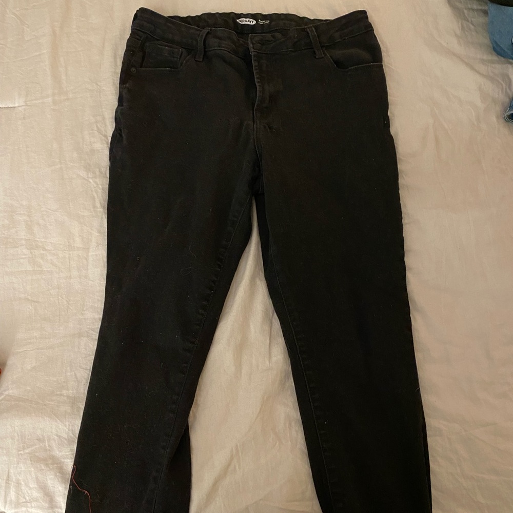 black old navy jeans!!